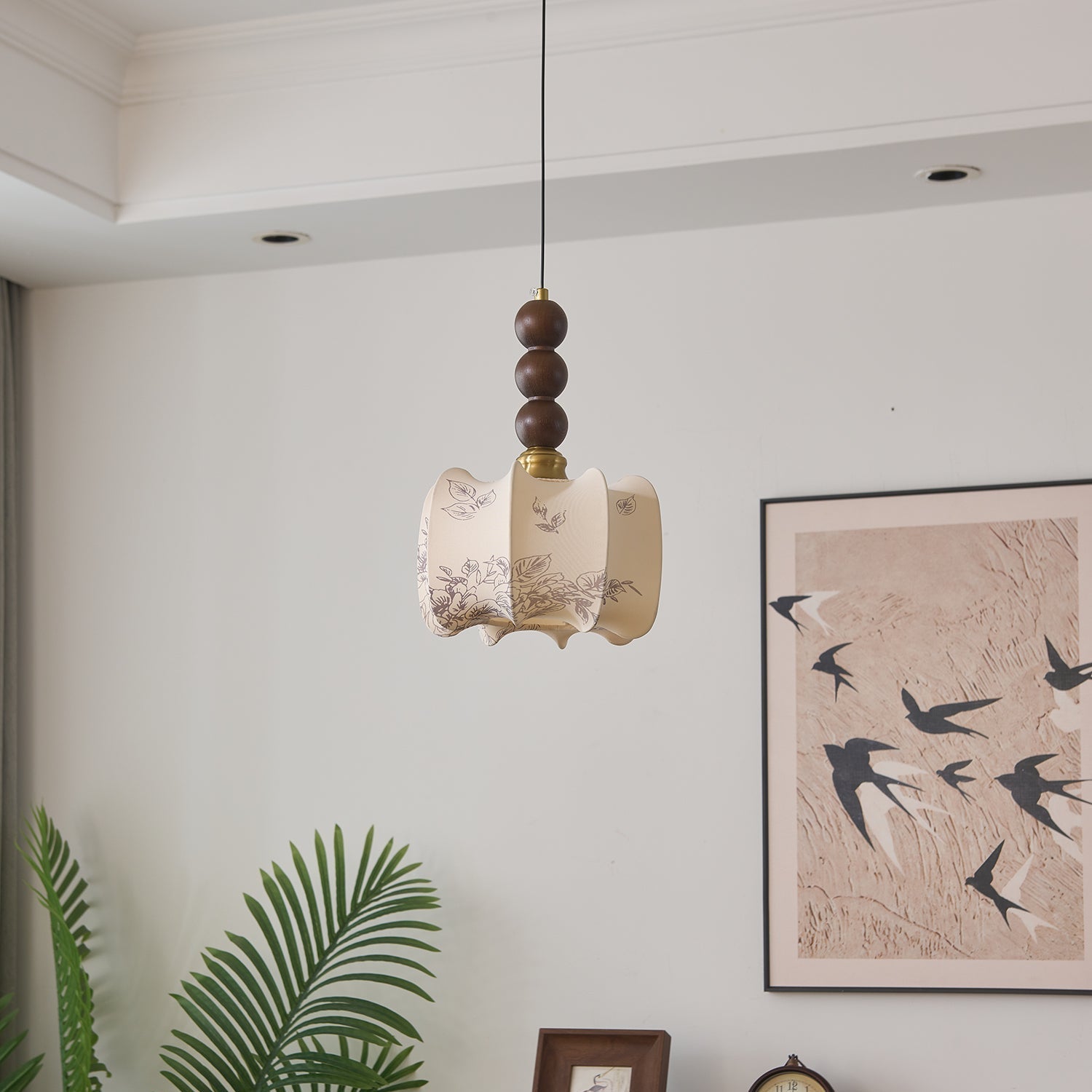 Pendant Light Walnut White - SCIEXA | Elegant Glow