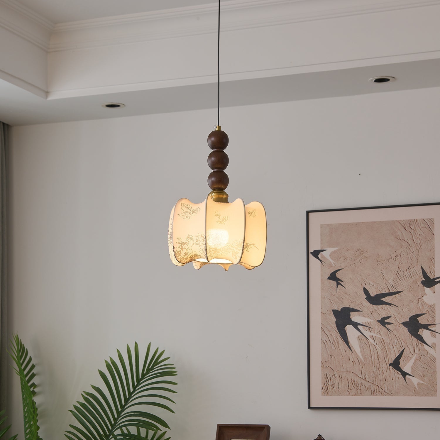 Pendant Light Walnut White - SCIEXA | Elegant Glow