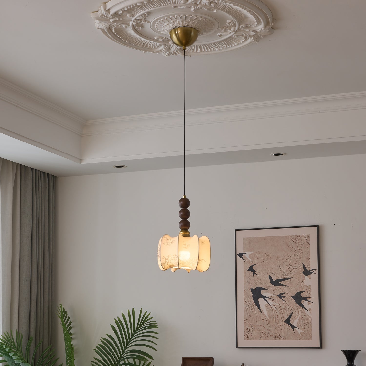 Pendant Light Walnut White - SCIEXA | Elegant Glow