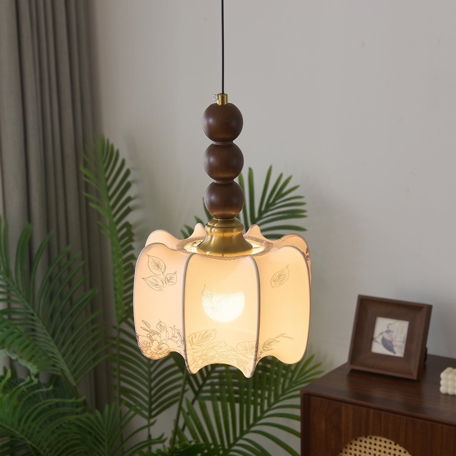 Pendant Light Walnut White - SCIEXA | Elegant Glow