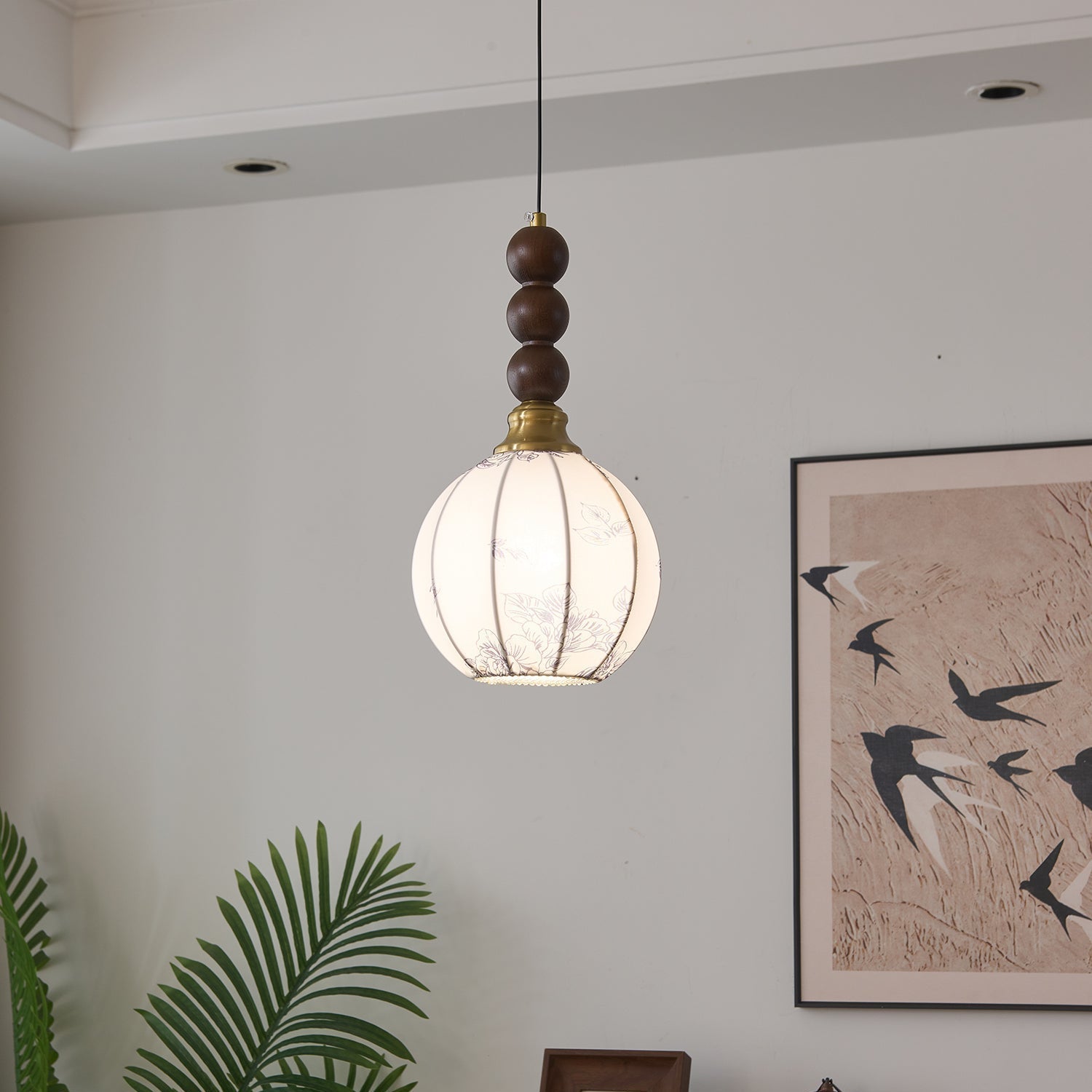 Pendant Light Walnut White - SCIEXA | Elegant Glow
