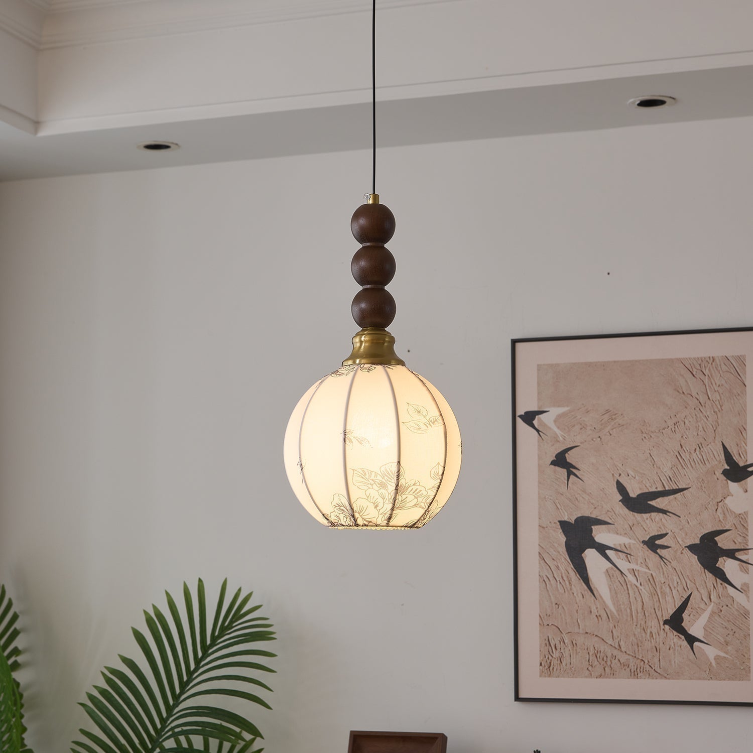 Pendant Light Walnut White - SCIEXA | Elegant Glow