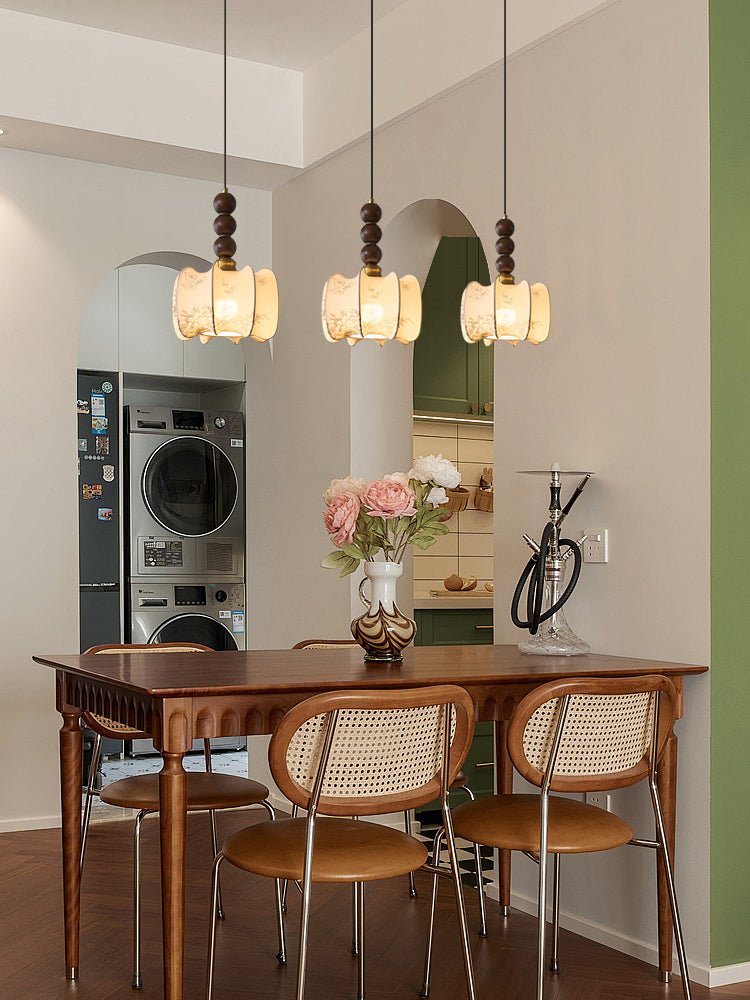 Pendant Light Walnut White - SCIEXA | Elegant Glow