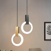 Pendant Light Gold LED - SYNCRO | Modern Elegance