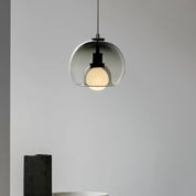 Pendant Light Cognac Glass Minimalist - SEKTOR | Modern Style