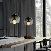 Pendant Light Cognac Glass Minimalist - SEKTOR | Modern Style