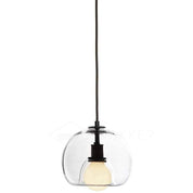 Pendant Light Cognac Glass Minimalist - SEKTOR | Modern Style