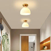 Ceiling Light Brass Glass - CYGNUS | Elegant Lighting