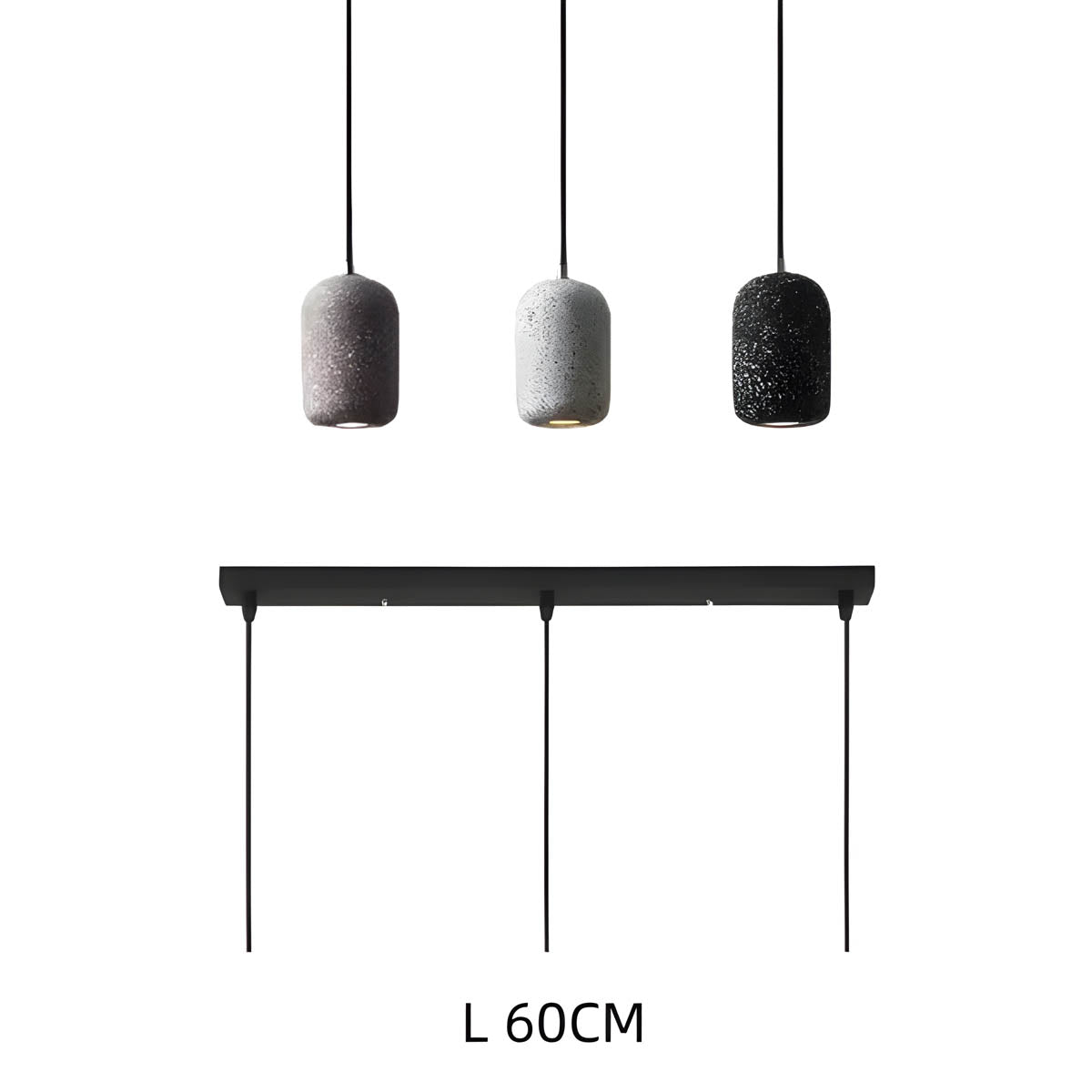 Pendant Light Iron Glass - Ferro | Industrial Chic
