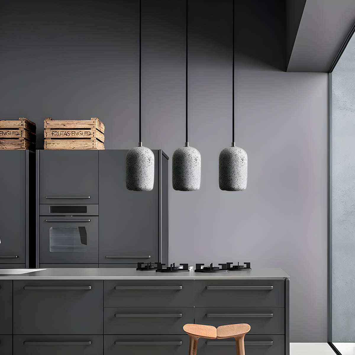 Pendant Light Iron Glass - Ferro | Industrial Chic