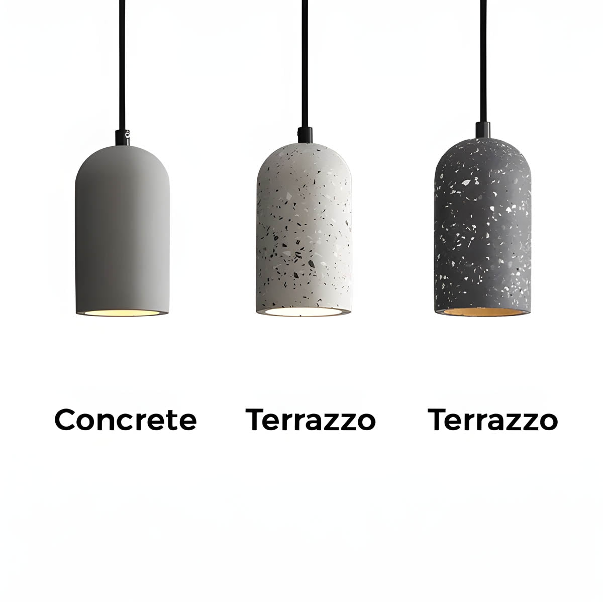 Pendant Light Concrete LED - STELLR | Urban Chic