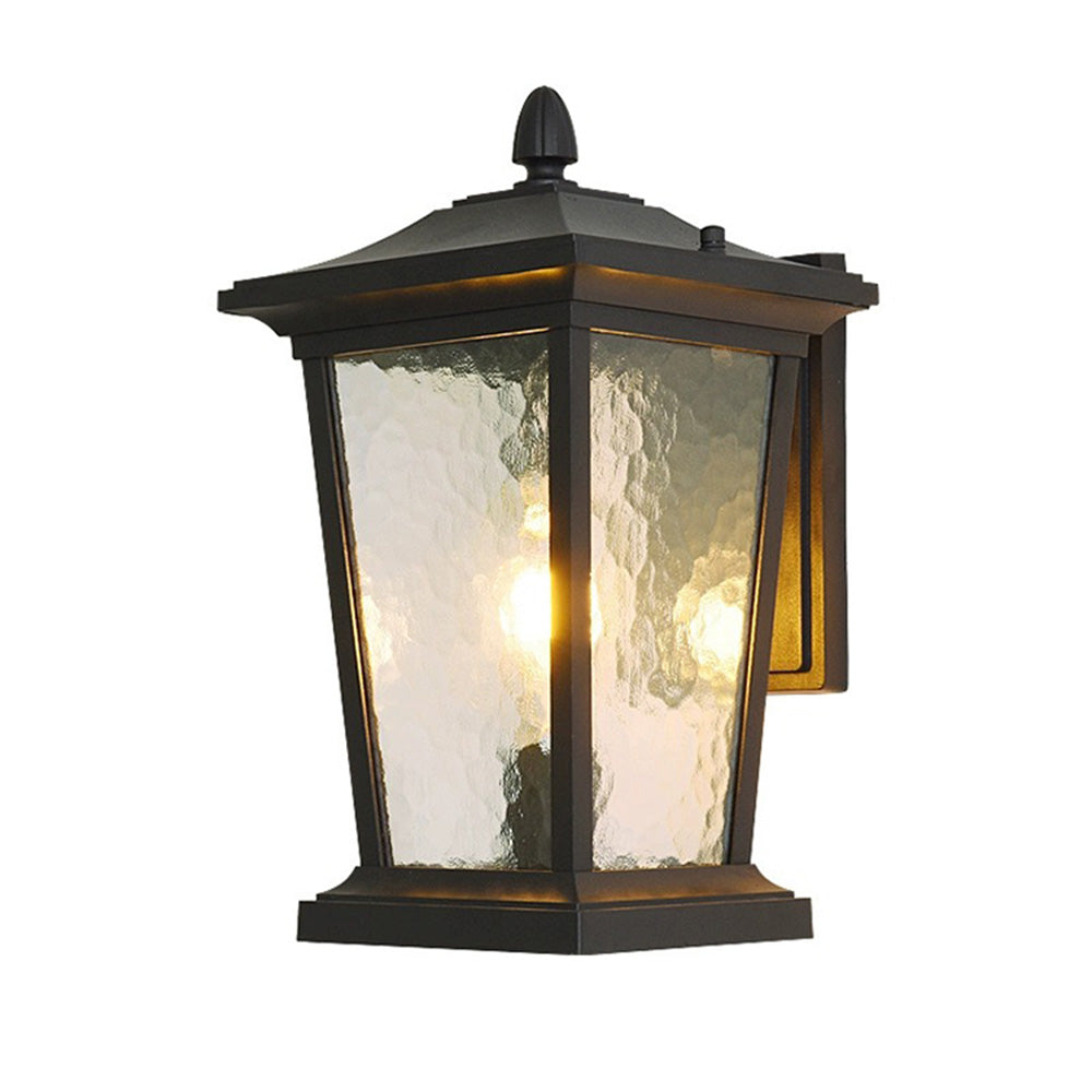 Outdoor Lighting Aluminium Black - PYROEX | Rustic Elegance