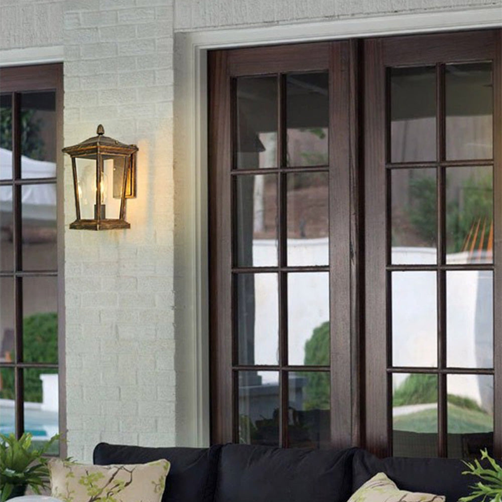 Outdoor Lighting Aluminium Black - PYROEX | Rustic Elegance