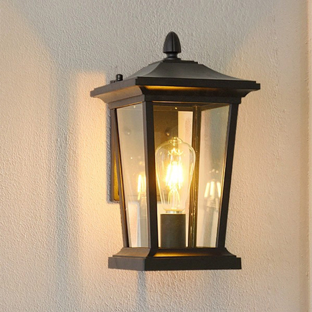 Outdoor Lighting Aluminium Black - PYROEX | Rustic Elegance