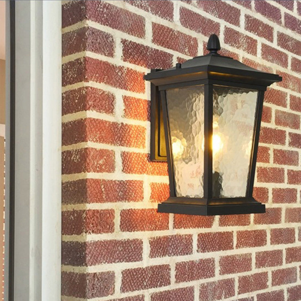 Outdoor Lighting Aluminium Black - PYROEX | Rustic Elegance