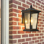 Outdoor Lighting Aluminium Black - PYROEX | Rustic Elegance