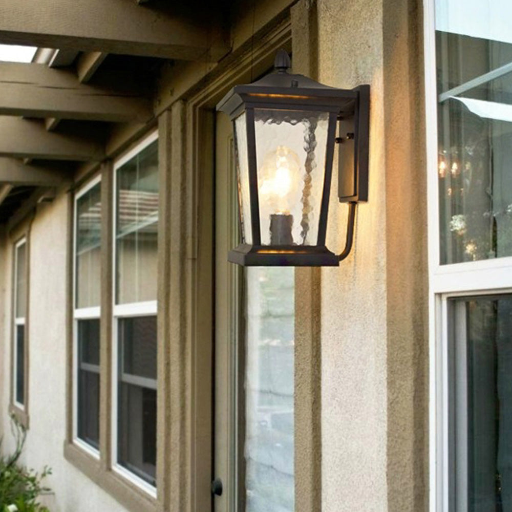 Outdoor Lighting Aluminium Black - PYROEX | Rustic Elegance