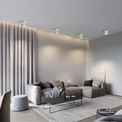 Ceiling Light Adjustable Aluminium - CALYPS | Warm Light