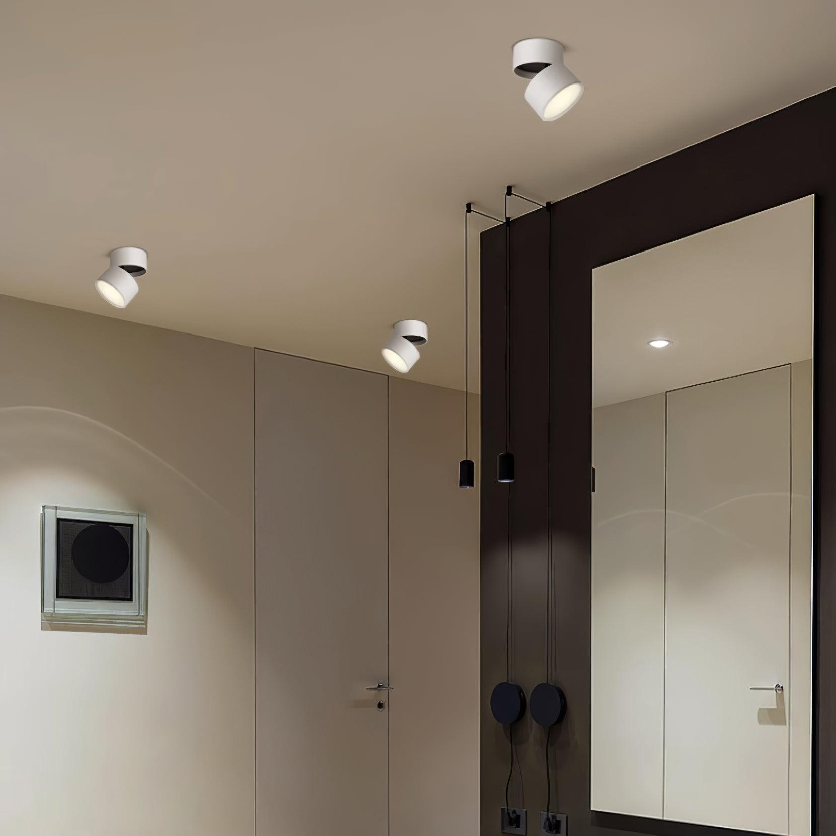 Ceiling Light Adjustable Aluminium - CALYPS | Warm Light