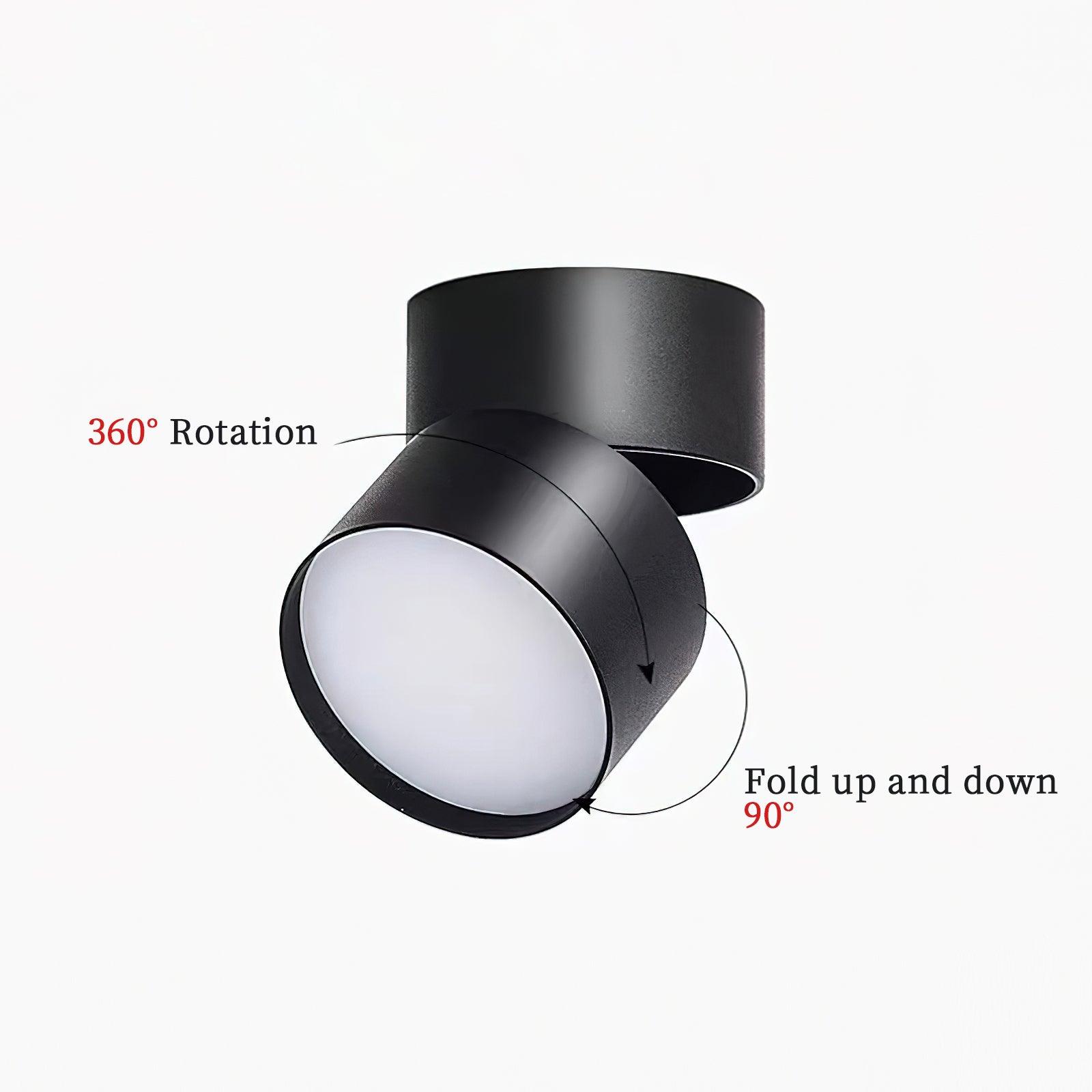 Ceiling Light Adjustable Aluminium - CALYPS | Warm Light