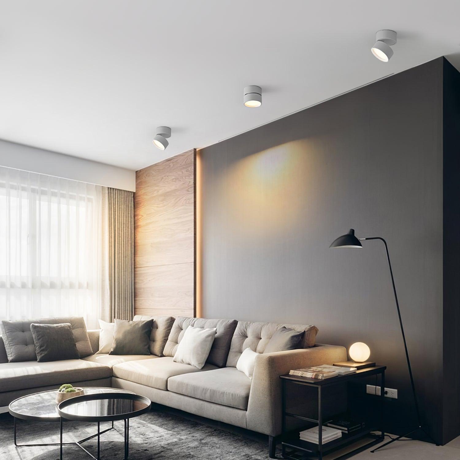 Ceiling Light Adjustable Aluminium - CALYPS | Warm Light