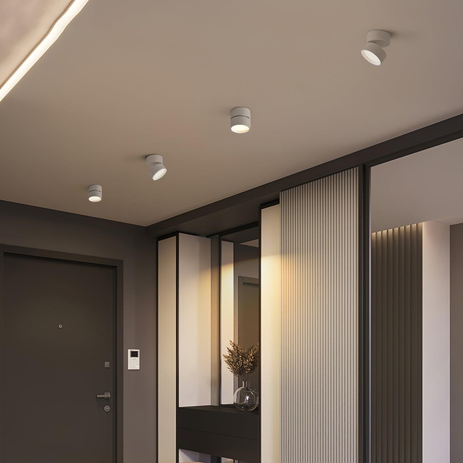 Ceiling Light Adjustable Aluminium - CALYPS | Warm Light