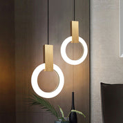 Pendant Light Gold LED - SYNCRO | Modern Elegance