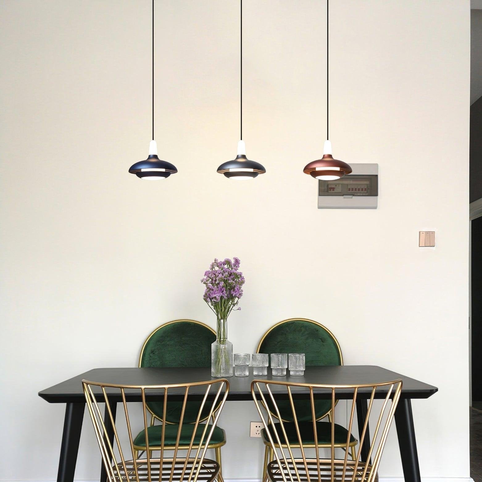 Pendant Light Blue LED - SOLUXA | Tropical Charm