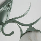 Carins Modern Cottage Flower Metal Wall Light Bedroom Hallway Bathroom