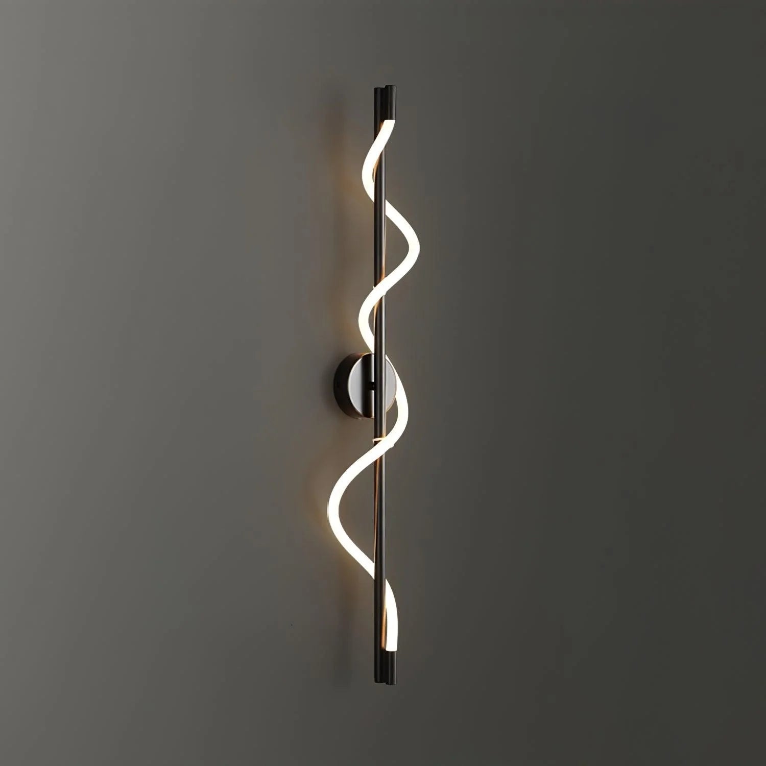 Valentina Modern Flexible Curve Metal Wall Light Living Room Bedroom