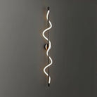 Valentina Modern Flexible Curve Metal Wall Light Living Room Bedroom