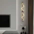 Valentina Modern Flexible Curve Metal Wall Light Living Room Bedroom