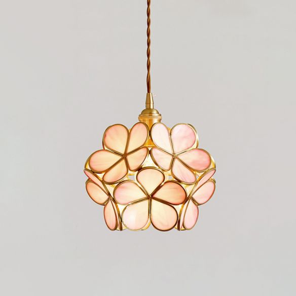 Pendant Light Glass Floral - TREXON | Modern Elegance