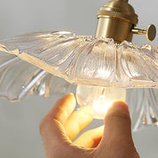 Pendant Light Flower Glass Copper - SONUSX | Elegant