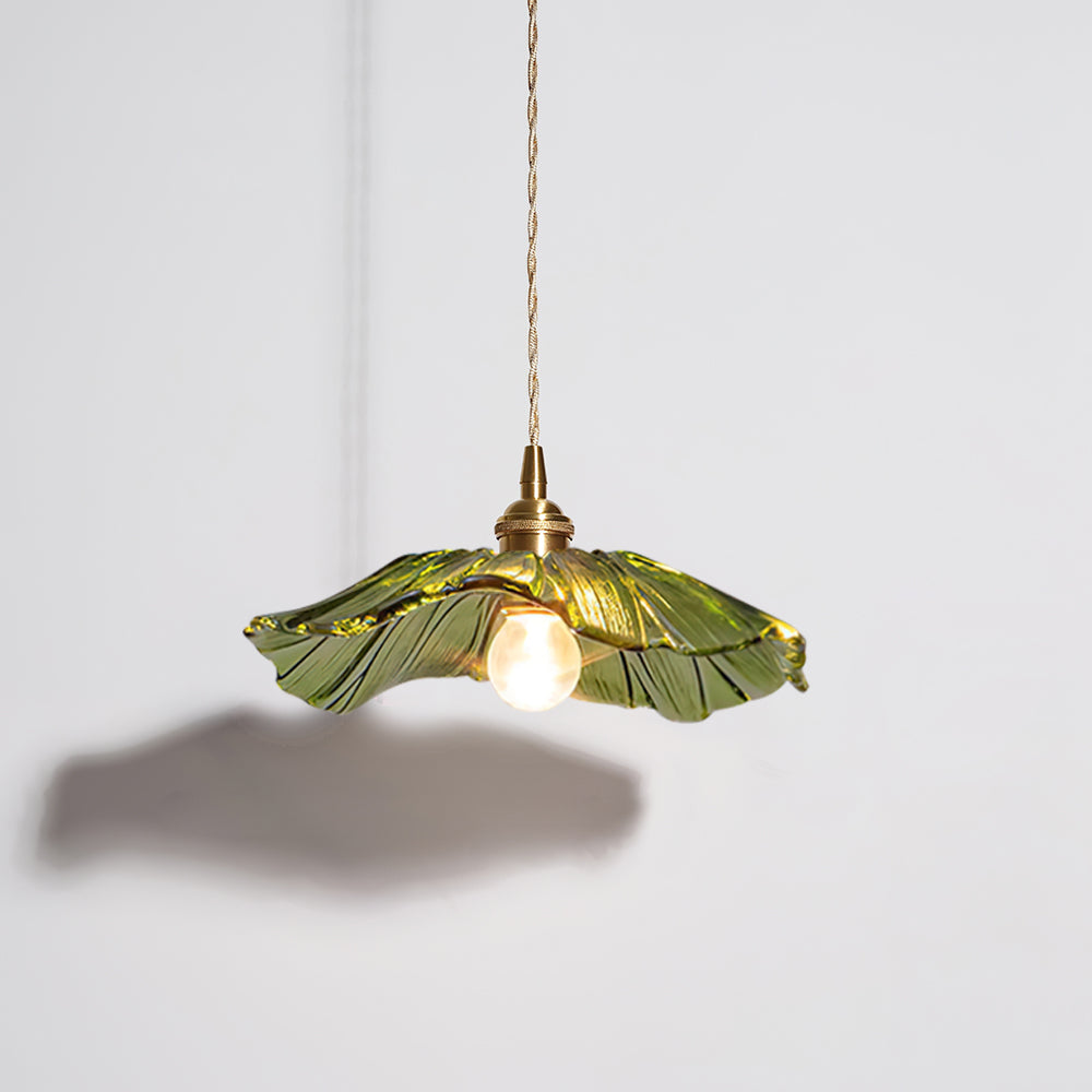 Pendant Light Flower Glass Copper - SONUSX | Elegant