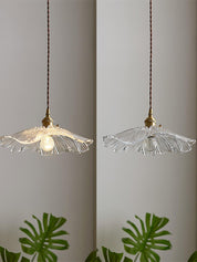 Pendant Light Flower Glass Copper - SONUSX | Elegant