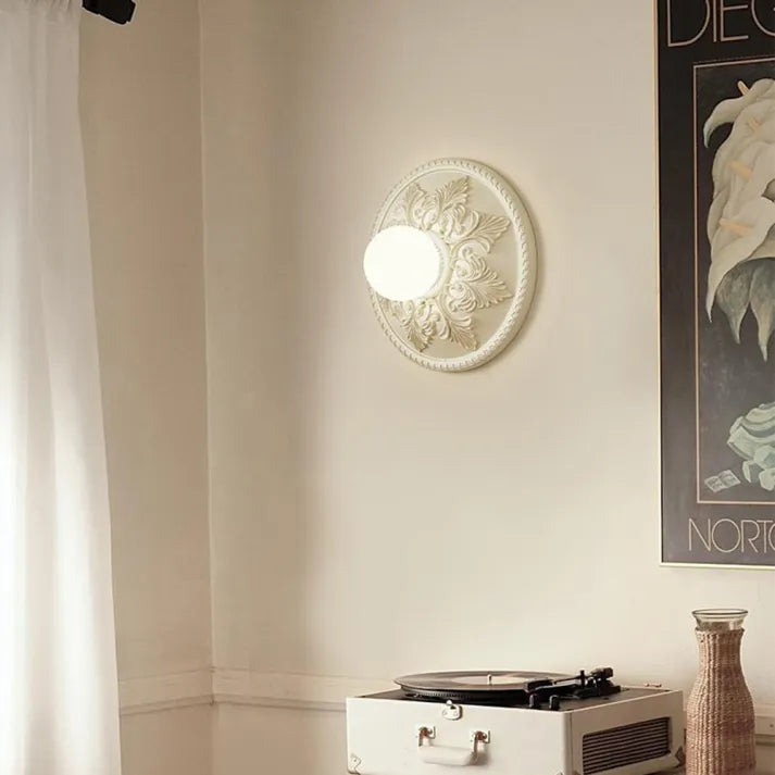 Wall Light Resin Coffee - AZRAEL | Elegant Ambiance
