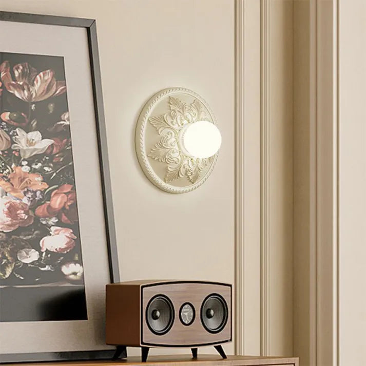 Wall Light Resin Coffee - AZRAEL | Elegant Ambiance