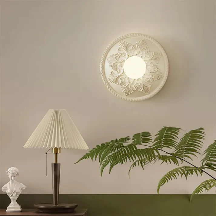 Wall Light Resin Coffee - AZRAEL | Elegant Ambiance
