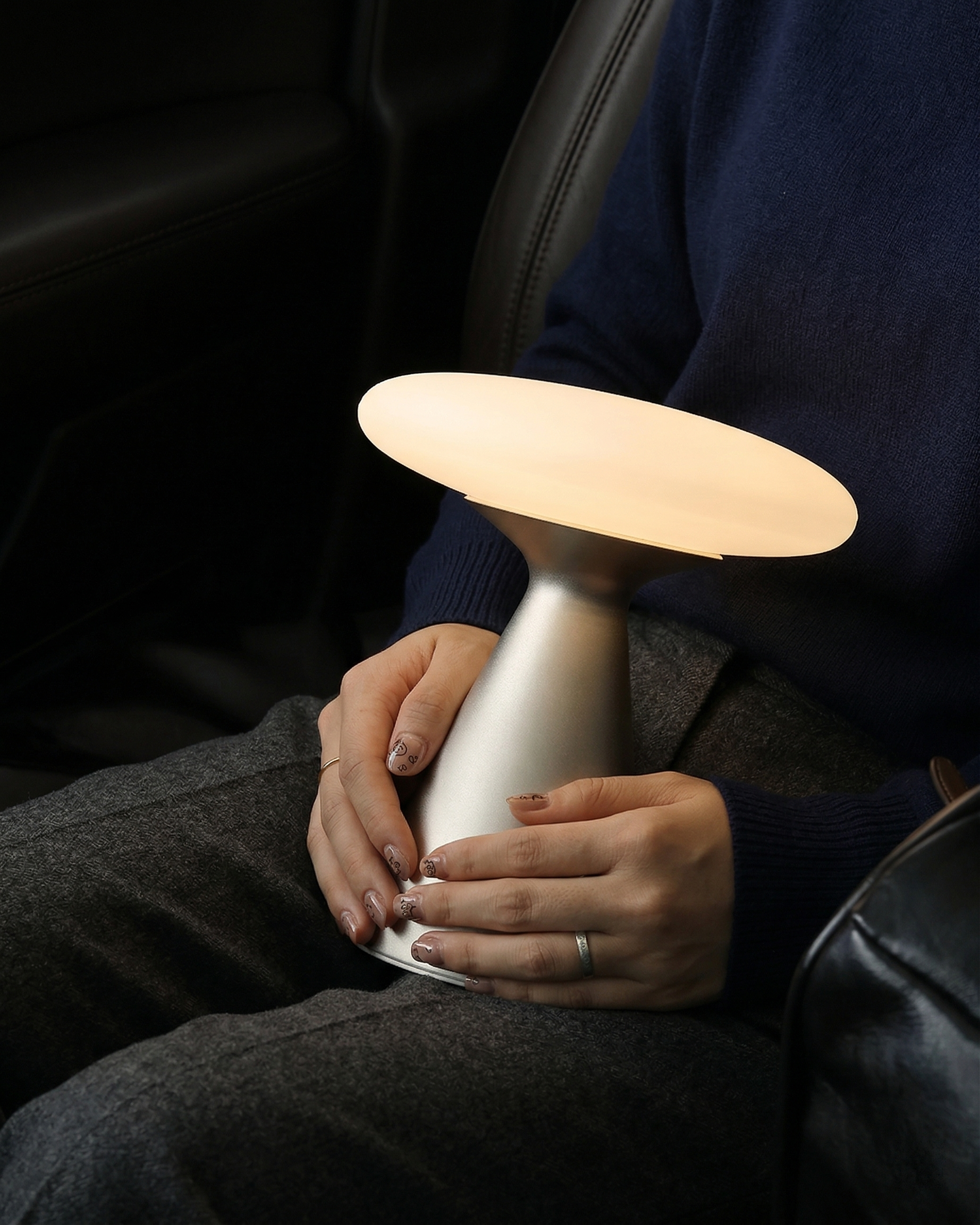 PRISM designer table lamp displayed on a designer desk in a Sydney home — DecoHarmonie