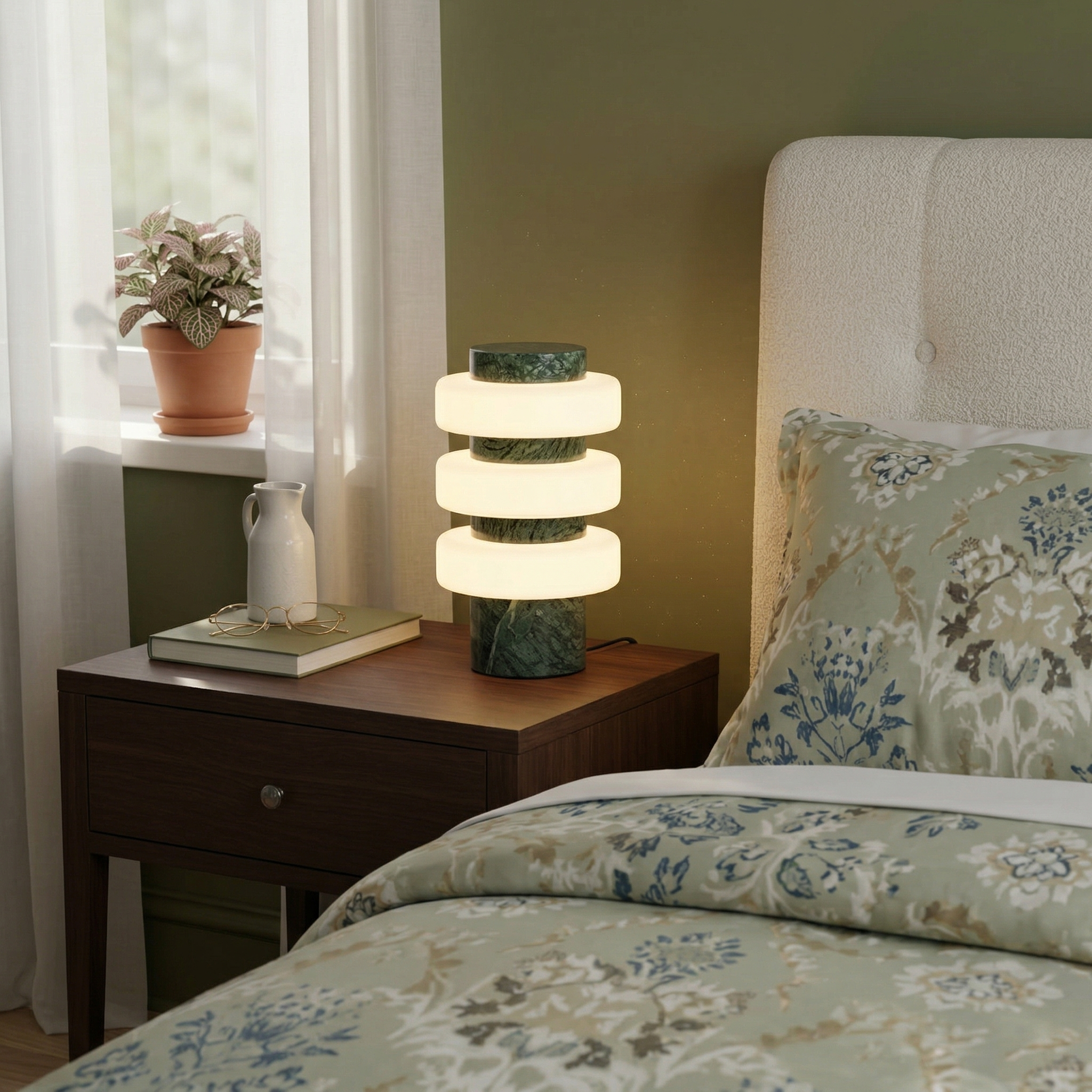 JALA designer table lamp displayed on a designer desk in a Sydney home — DecoHarmonie