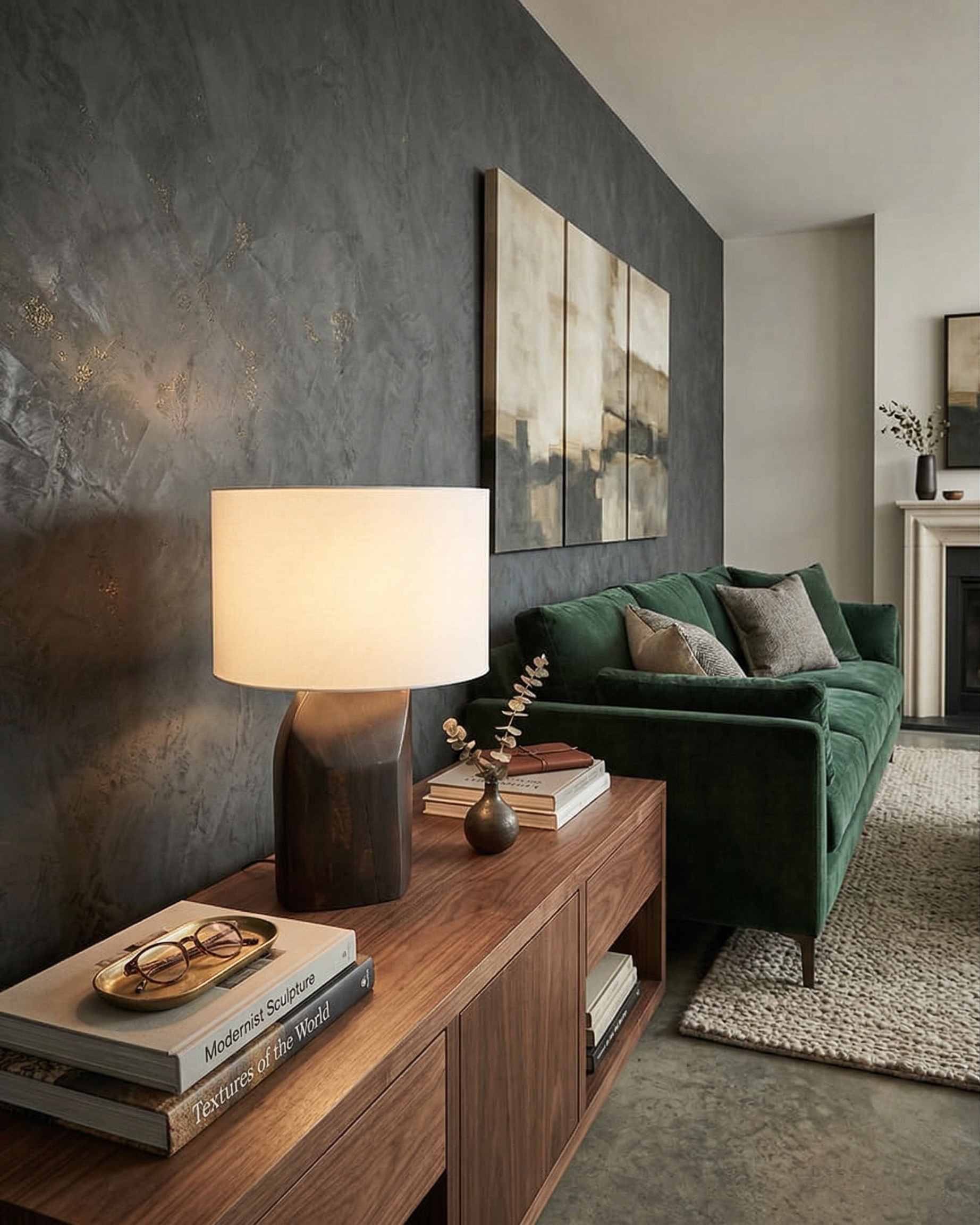 KALLE designer table lamp displayed on a designer desk in a Sydney home — DecoHarmonie