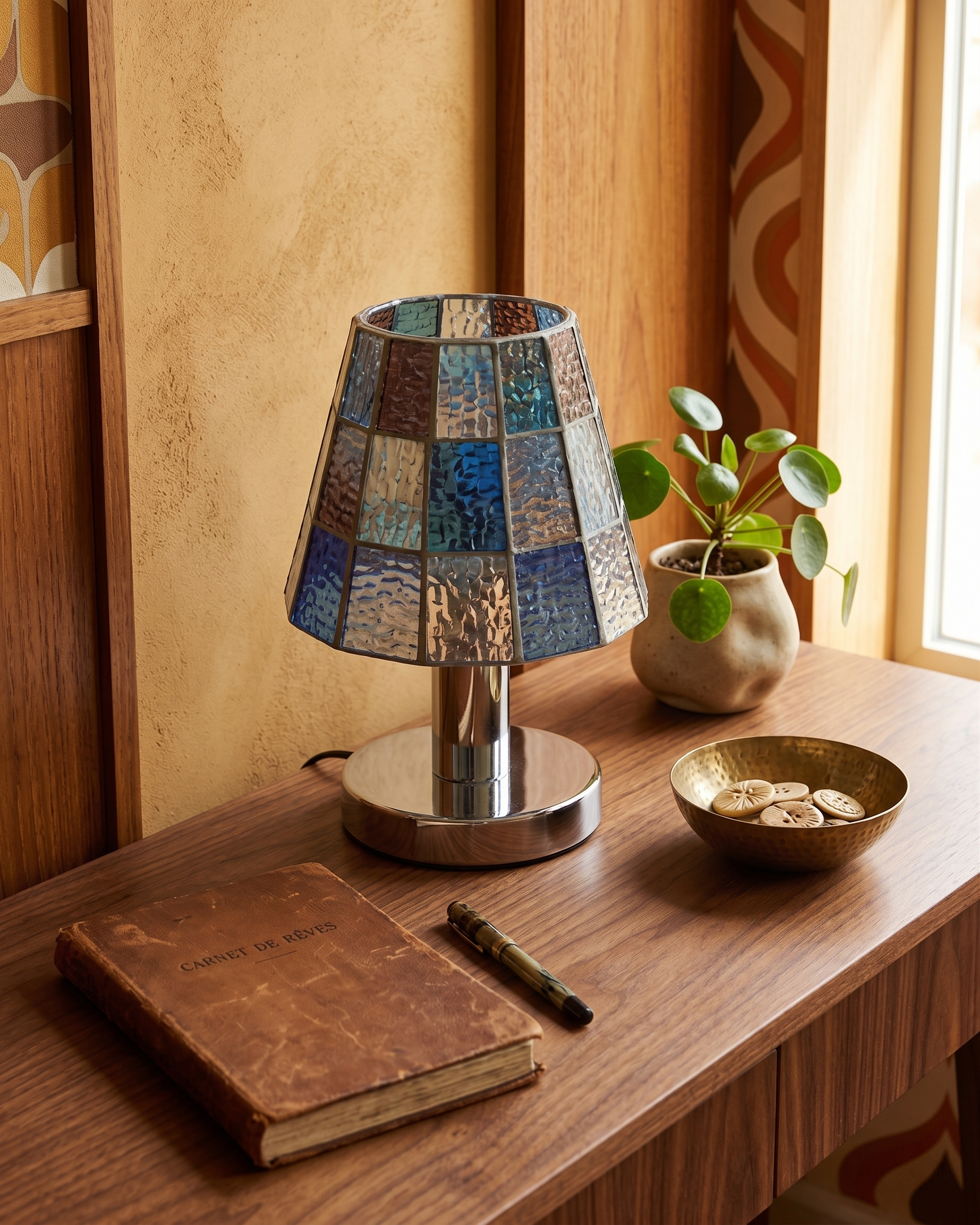 KALI designer table lamp displayed on a desk — DecoHarmonie