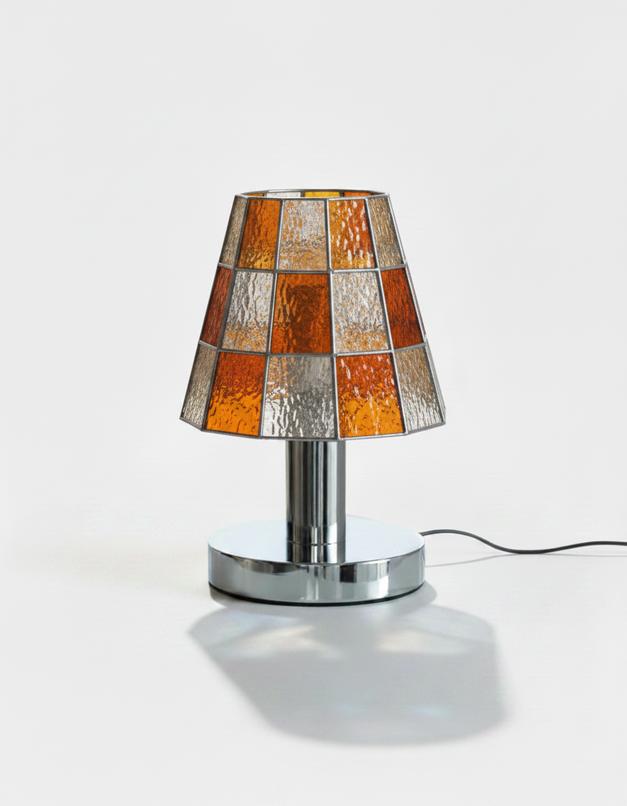 KALI designer table lamp in orange | DecoHarmonie