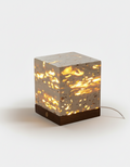 OMA designer table lamp close-up showing premium materials and finish — DecoHarmonie