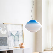 Pendant Light Frosted Glass Gradient - TYRUSX | Serene Lighting