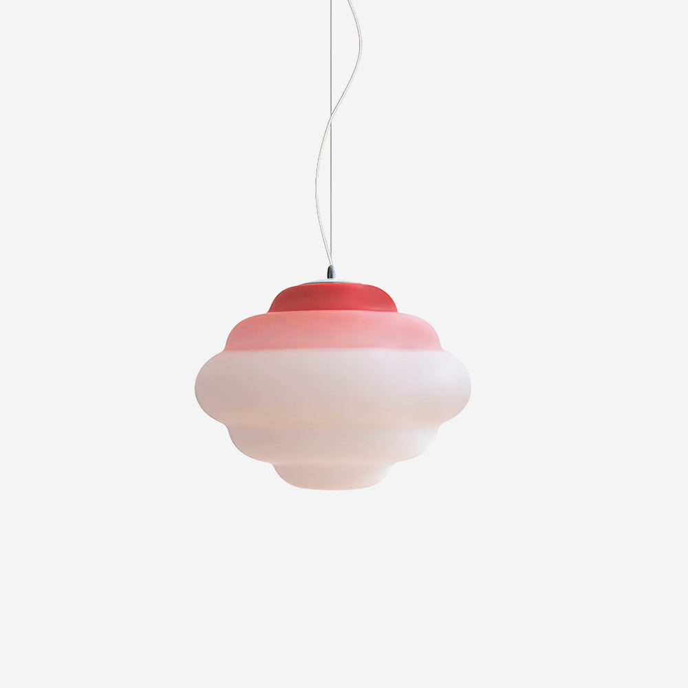 Pendant Light Frosted Glass Gradient - TYRUSX | Serene Lighting