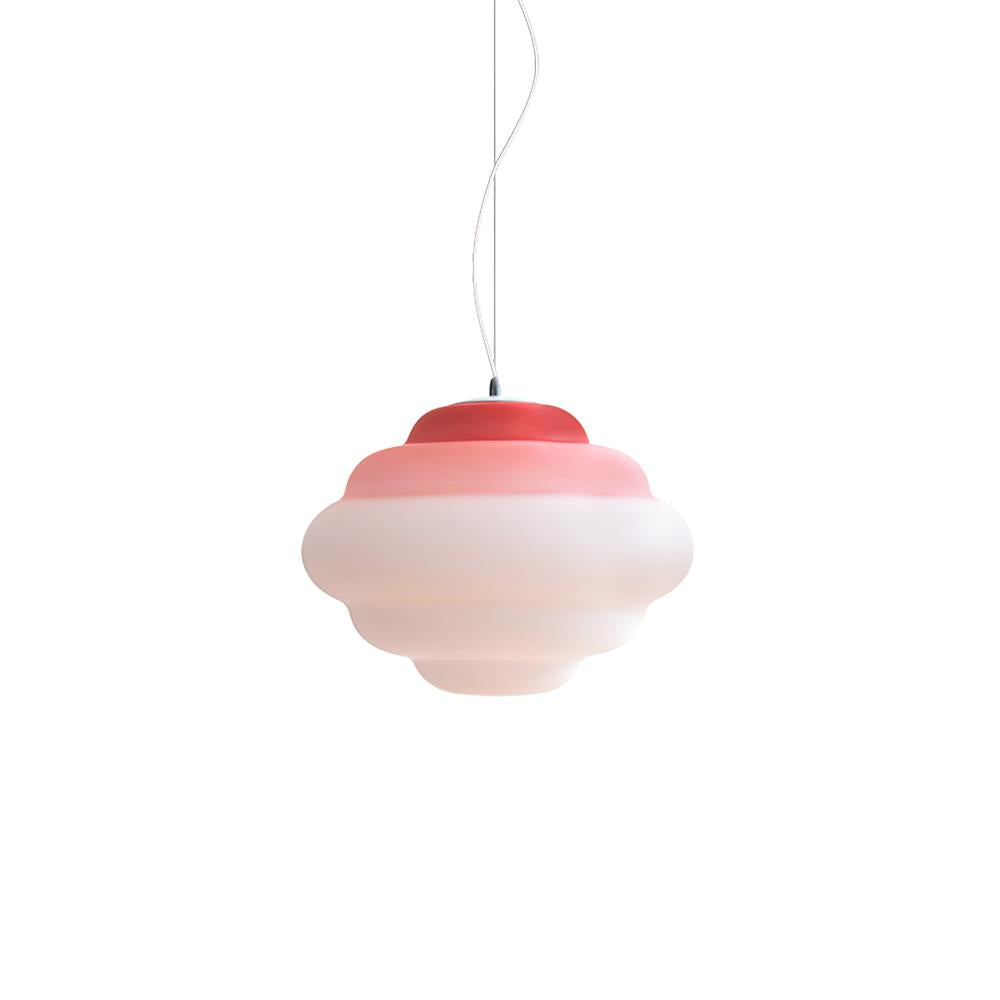 Pendant Light Frosted Glass Gradient - TYRUSX | Serene Lighting