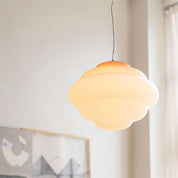 Pendant Light Frosted Glass Gradient - TYRUSX | Serene Lighting