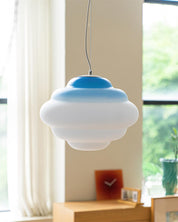 Pendant Light Frosted Glass Gradient - TYRUSX | Serene Lighting